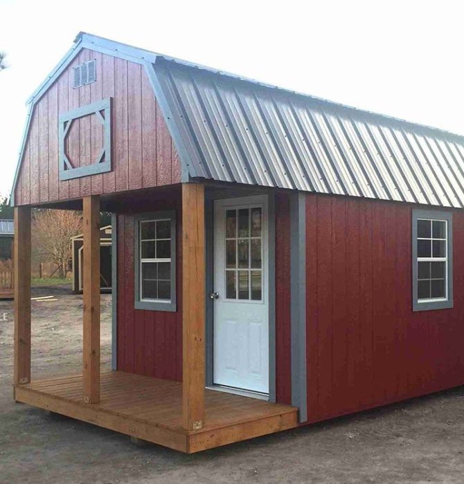 Coastal Portable Building Manufacturers - Florida - Lofted Barn Cabin